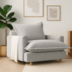 Chloe Armchair-Alabaster