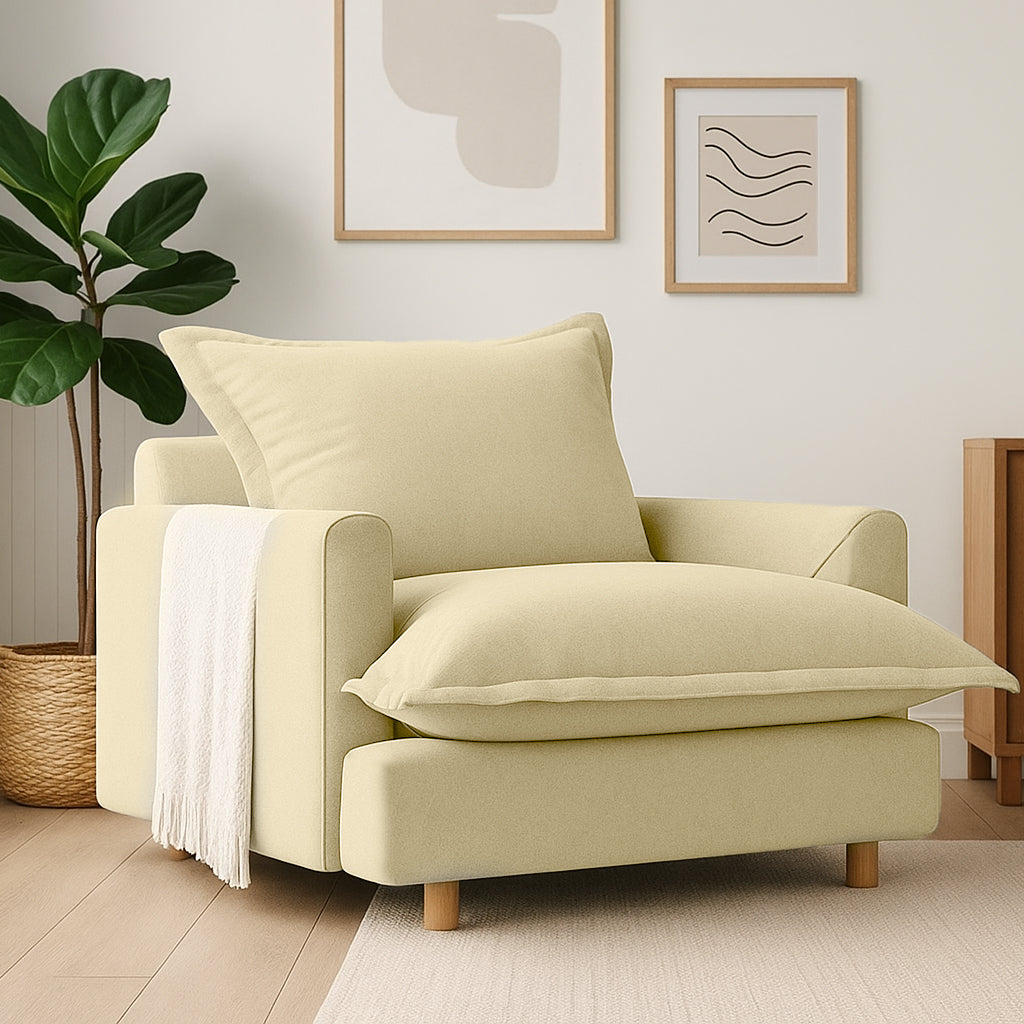 Chloe Armchair-Honey