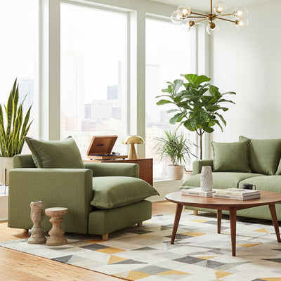 Chloe Armchair-Olive hover image