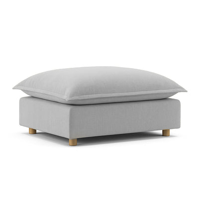 Chloe Footstool Square-Alabaster