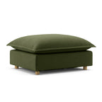 Chloe Footstool Square-Olive