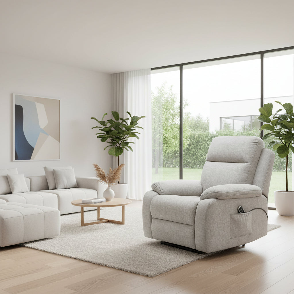 Romsey Lift Chair-Cloud