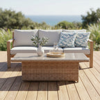 Buenos Aires Outdoor Wicker Coffee Table-Marina