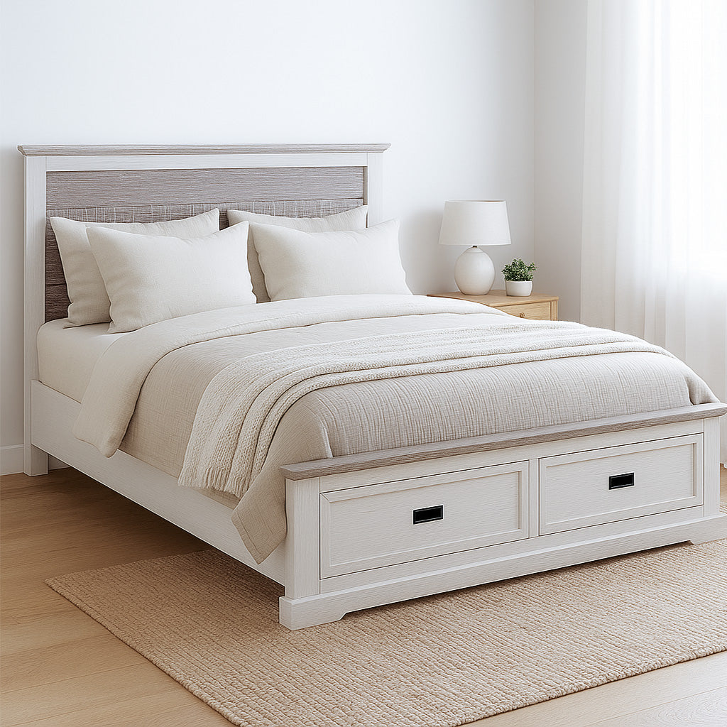 Collaroy Queen Bed with Storage