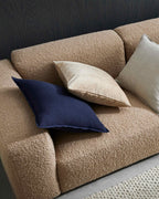 Como Square Linen Cushion 50cm x50cm-Ocean