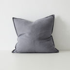 Como Square Linen Cushion 50cm x50cm-Smoke