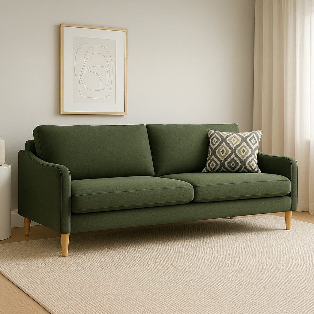 Converse 2.5 Seater Fabric Sofa