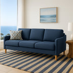 Converse 2 Piece Sofa Set 2.5 Seater and 2 Seater-Denim