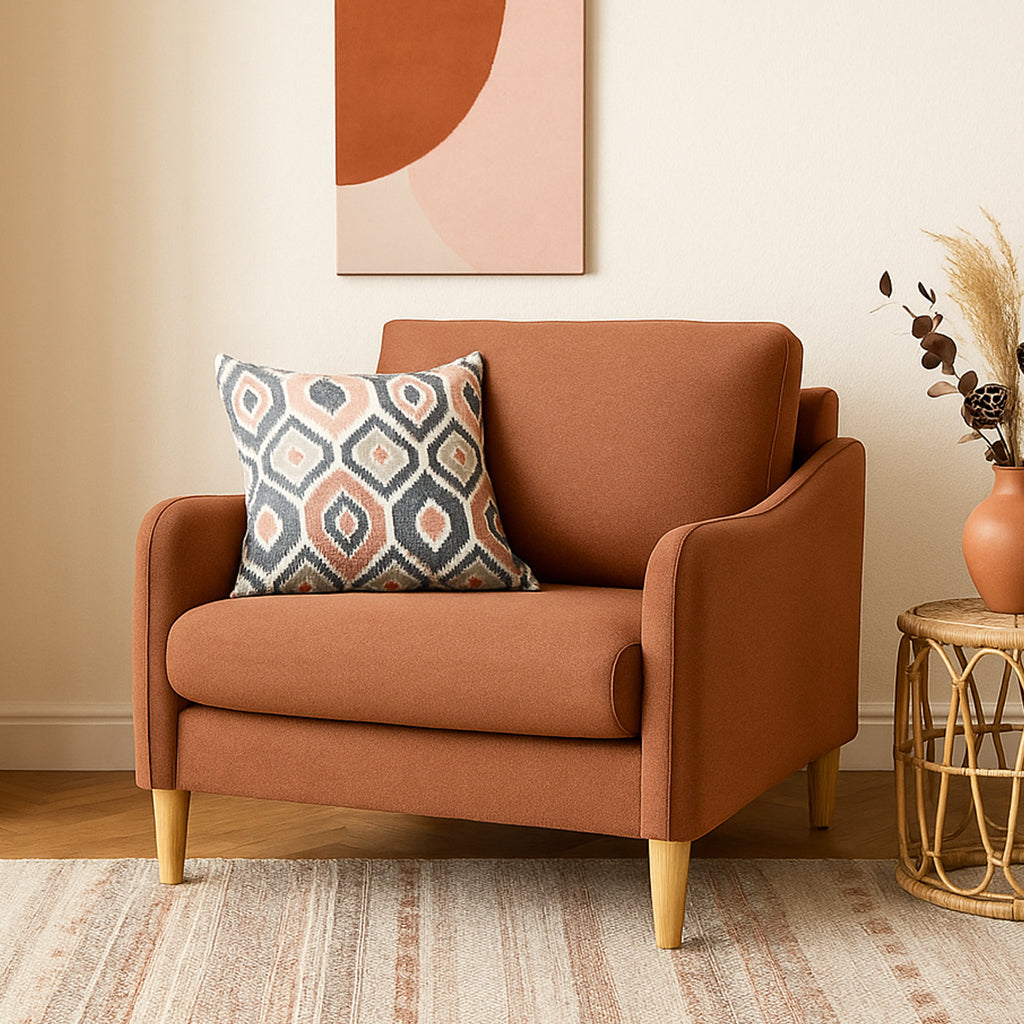 Converse Armchair-Coral