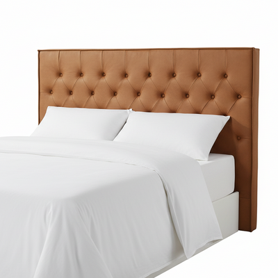 Crest Queen Bedhead Queen Size-Cognac