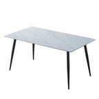 Bentley Dining Table 1800-Snow White