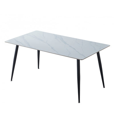 Bentley Dining Table 1800-Snow White