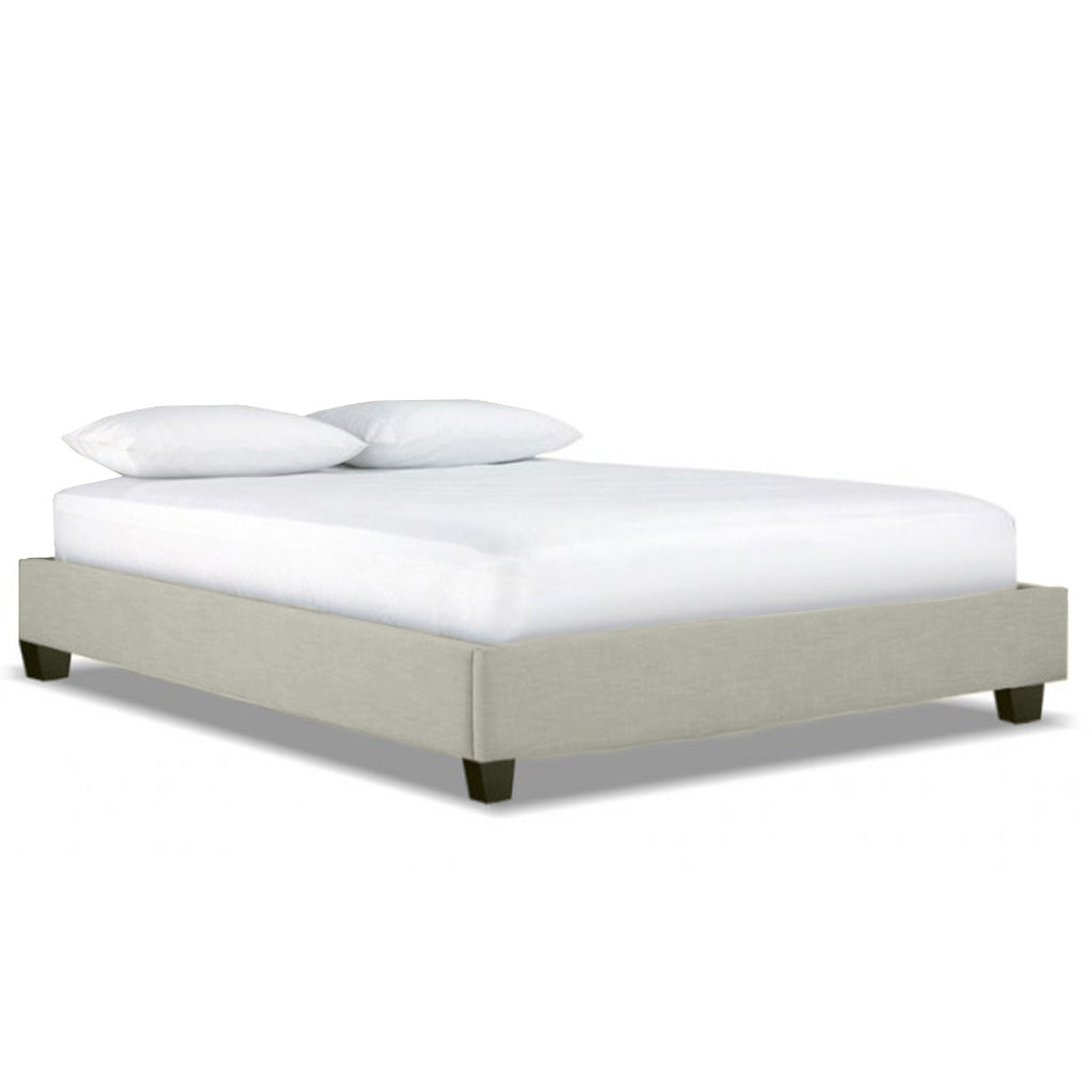 Deluxe Slat Base 3 Sides King Size-Bone