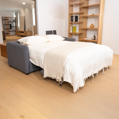 Duke Double Sofa Bed-Thunder hover image