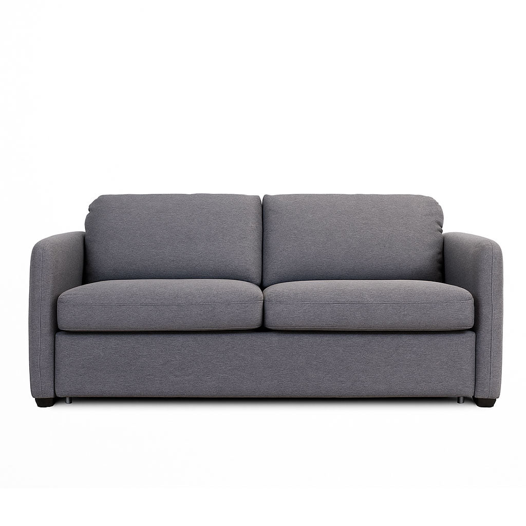 Duke Double Sofa Bed-Thunder