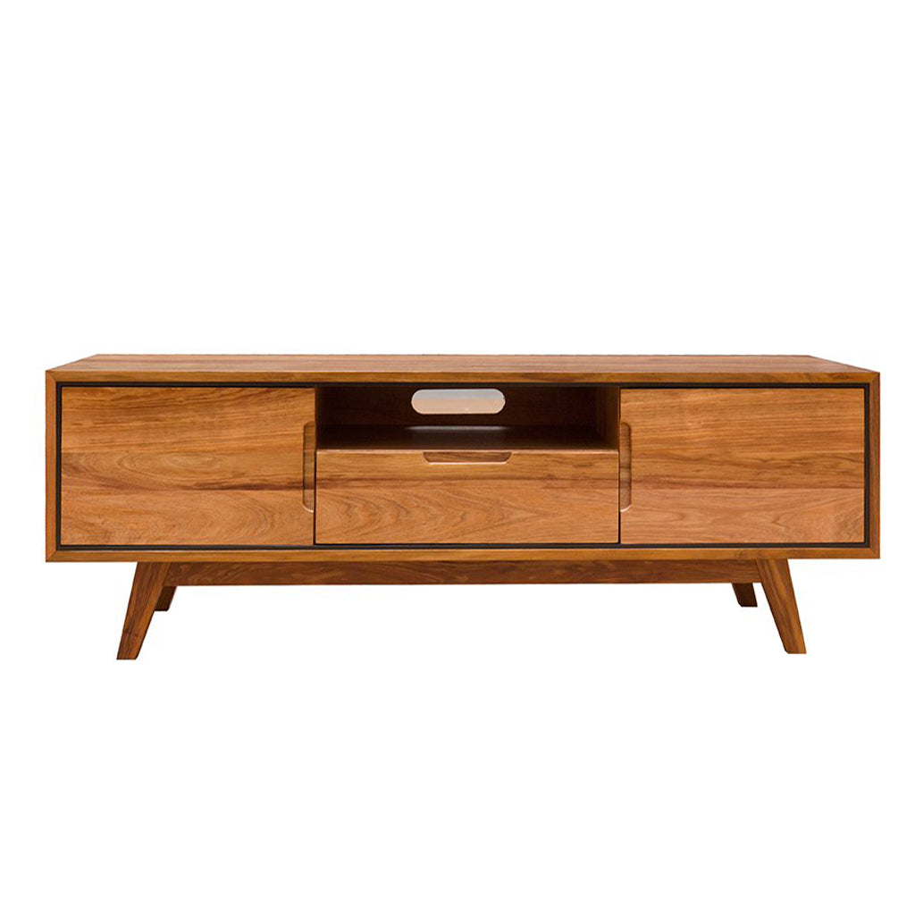 Echuca 1520 Entertainment Unit-Clear Lacquer