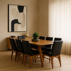 Echuca 2400 Dining Table-Clear Lacquer