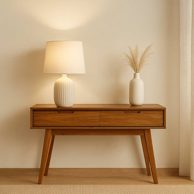 Echuca Hall Table-Clear Lacquer hover image