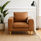 Edgecliff Fabric Armchair-Tan