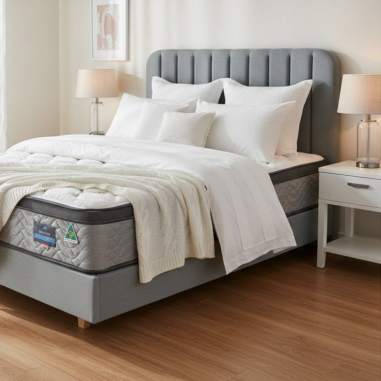 Emerald Bedhead Super King Size-Denim