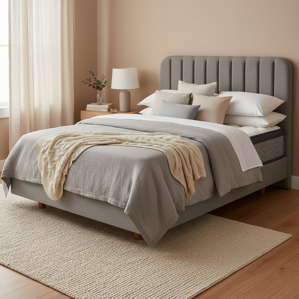 Emerald Bedhead Super King Size-Dew