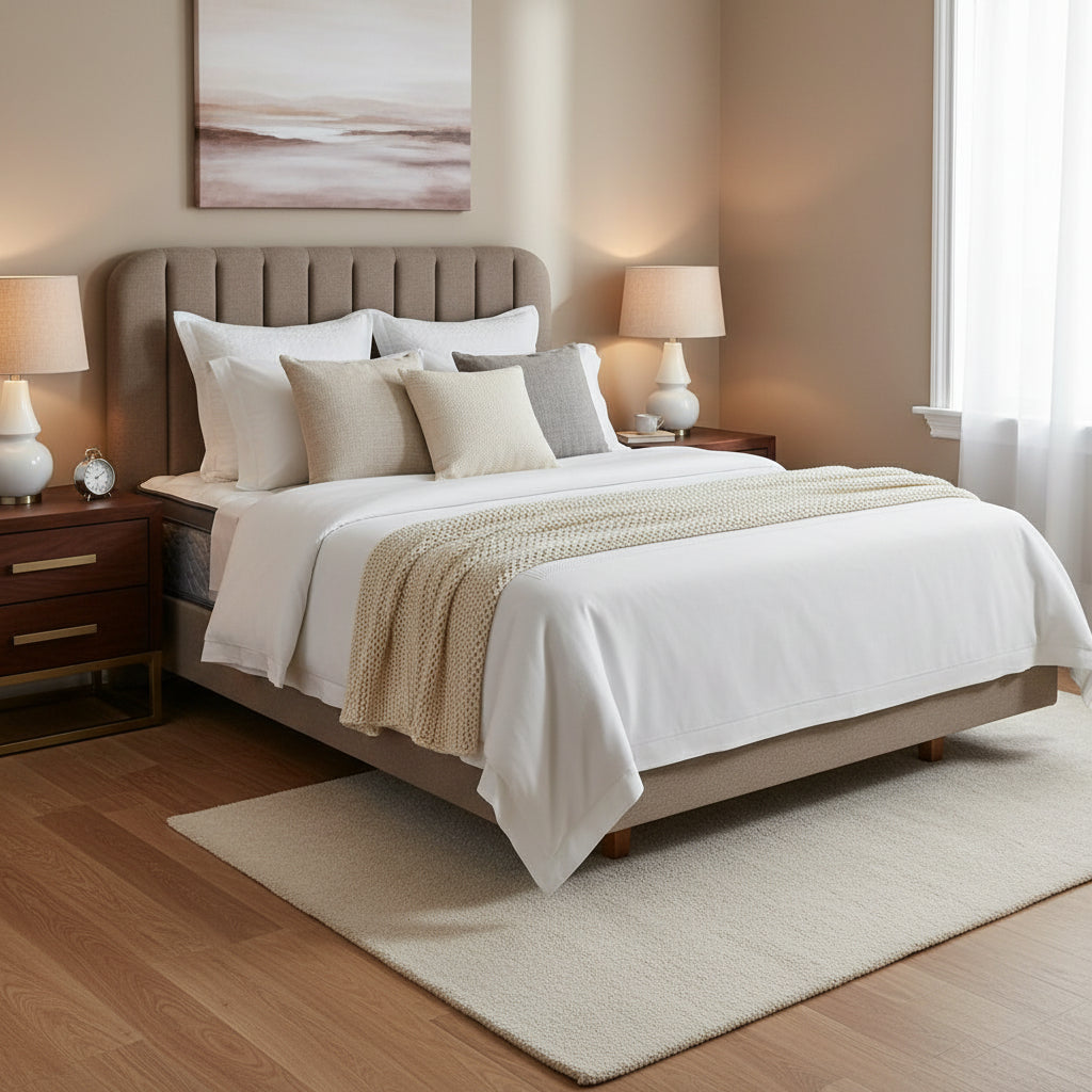 Emerald Bedhead Super King Size-Mink