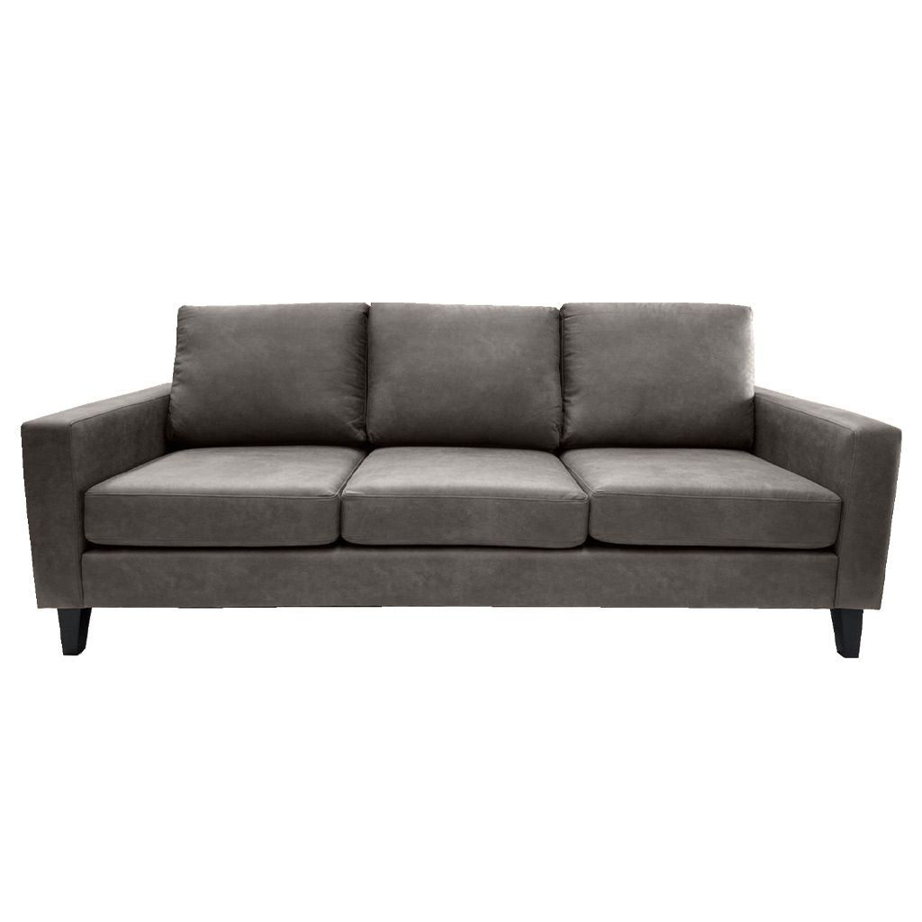Cleo 3 Seater Fabric Sofa-Slate