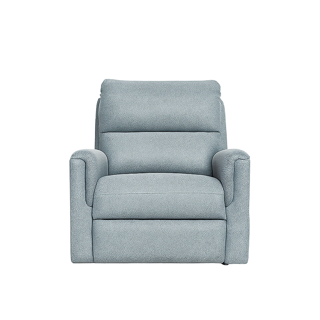 Erina Fabric Power Recliner-Denim