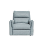 Erina Fabric Manual Recliner-Denim