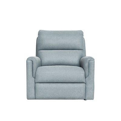 Erina Fabric Manual Recliner-Denim