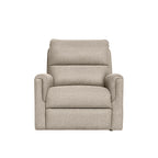 Erina Fabric Manual Recliner-Eggshell