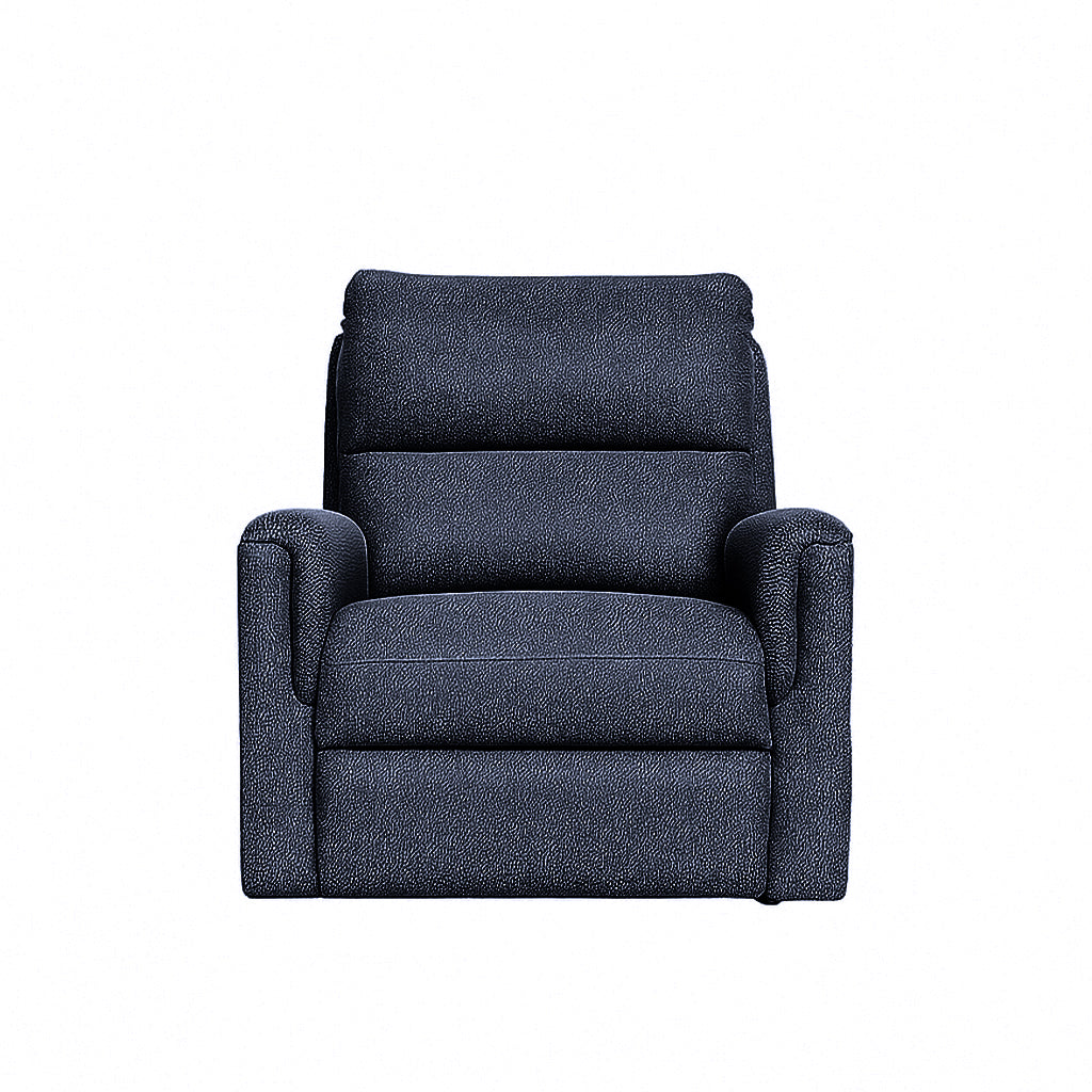Erina Fabric Armchair-Navy
