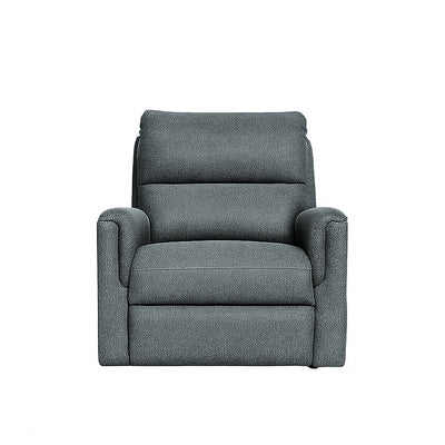 Erina Fabric Manual Recliner-Slate