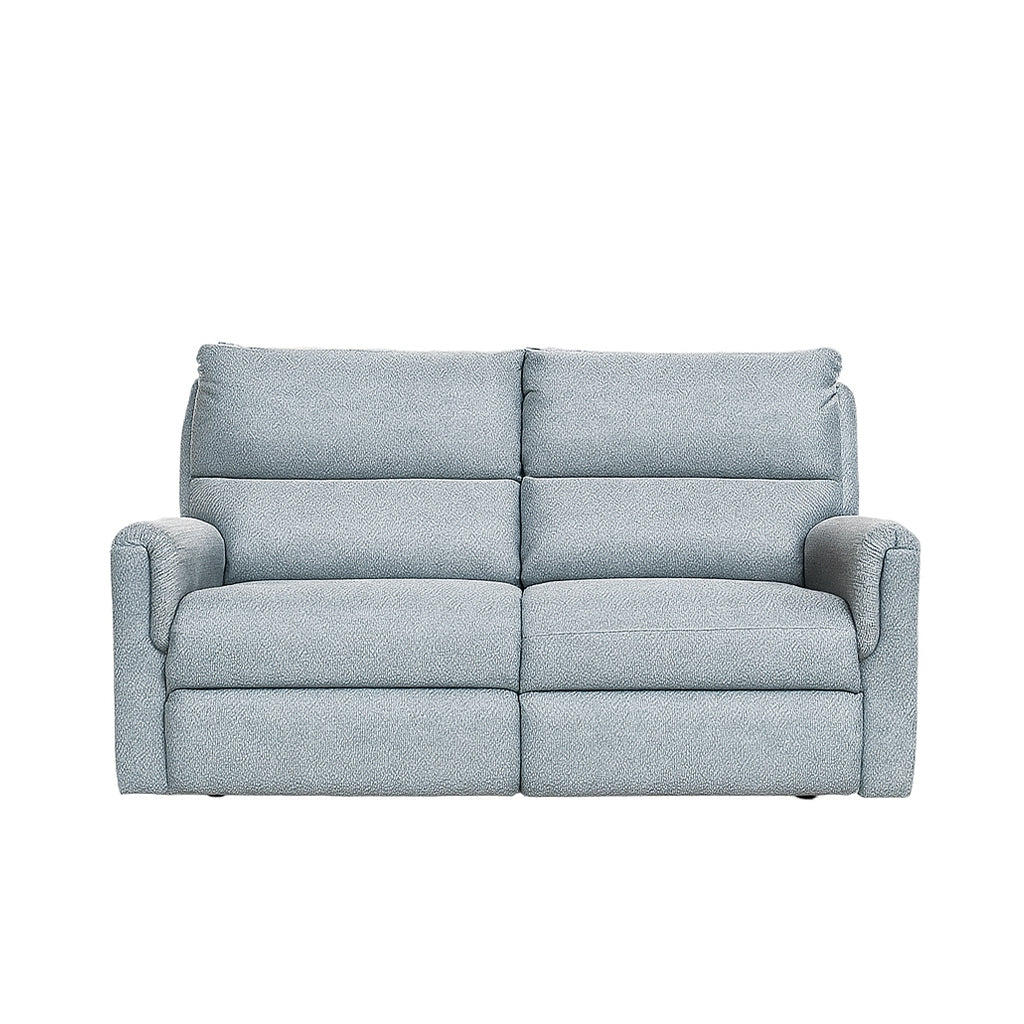 Erina 2.5 Seater Fabric Sofa-Denim