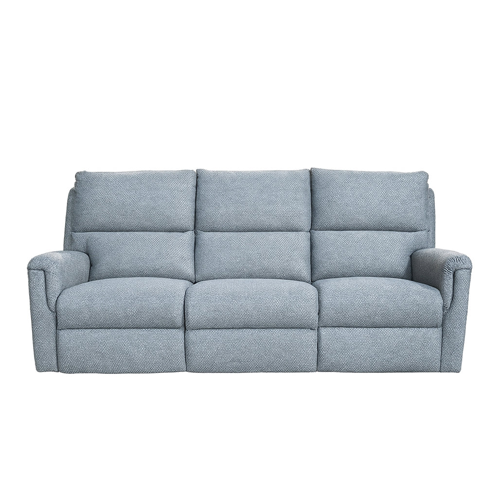 Erina 3.5 Seater Fabric Sofa-Denim