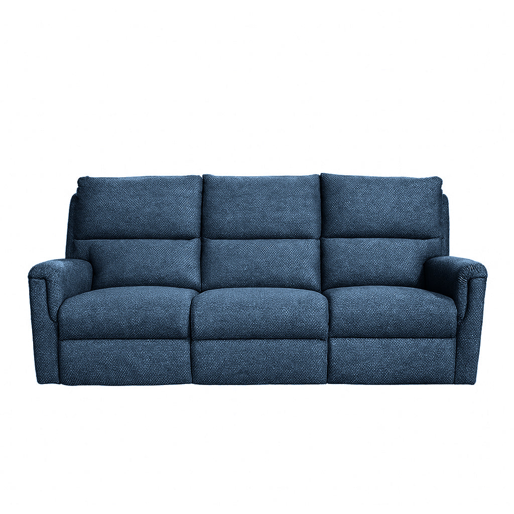 Erina 3.5 Seater Fabric Sofa-Sapphire
