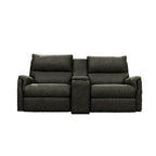 Erina 2 Seater Fabric Power Recliner with Console