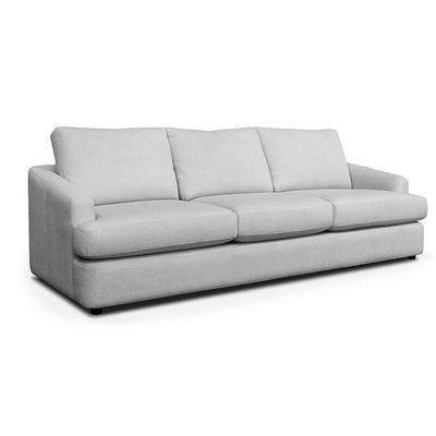 Esperance 3 Seater Fabric Sofa-Marble