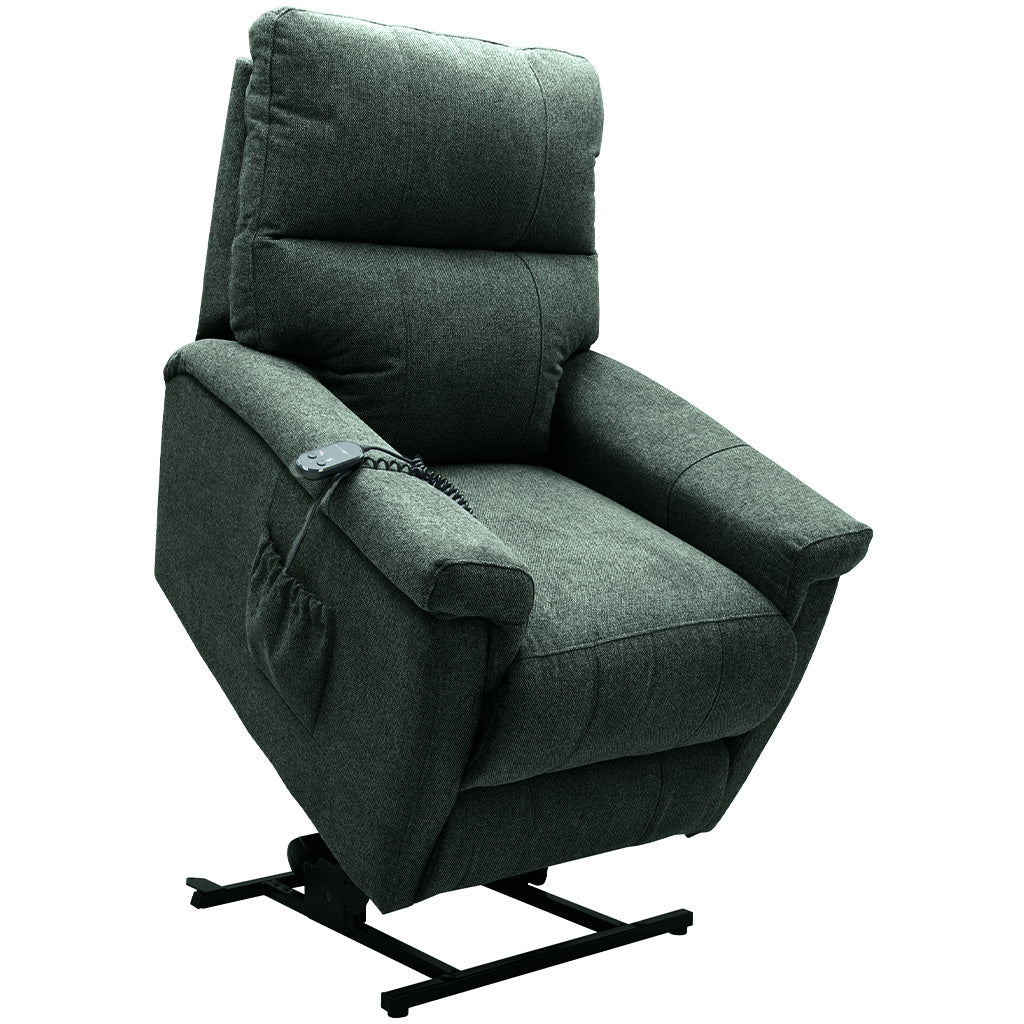 Lazboy Ethan Fabric Bronze Power Lift Chair-Hunter