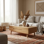 Evolve Coffee Table-Clear Lacquer