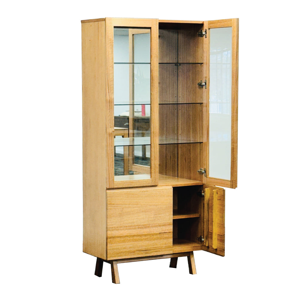 Evolve Display Cabinet-Clear Lacquer