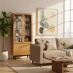 Evolve Display Cabinet-Clear Lacquer