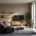 Evolve Entertainment Unit-Clear Lacquer