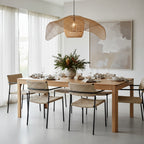 Evolve 1800 Dining Table-Clear Lacquer