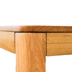 Evolve 1800 Dining Table-Clear Lacquer