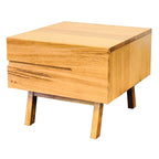 Evolve Lamp Table-Clear Lacquer