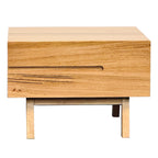 Evolve Lamp Table-Clear Lacquer