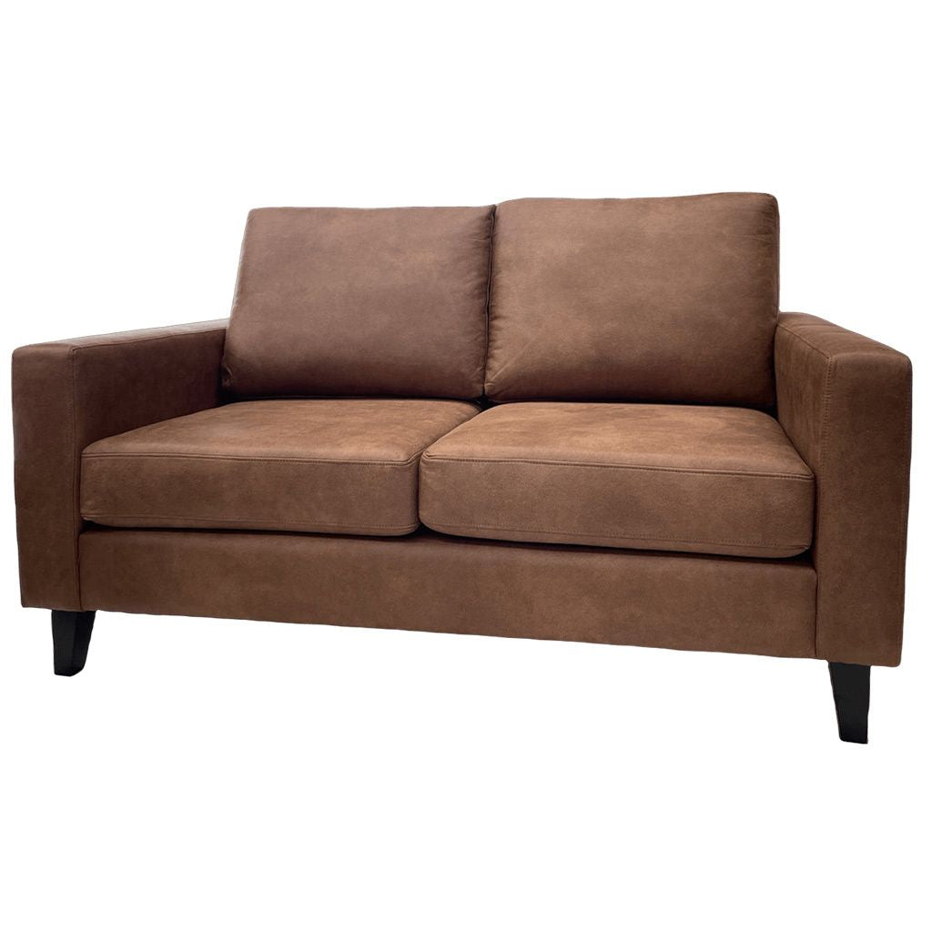 Cleo 2 Seater Fabric Sofa-Tan