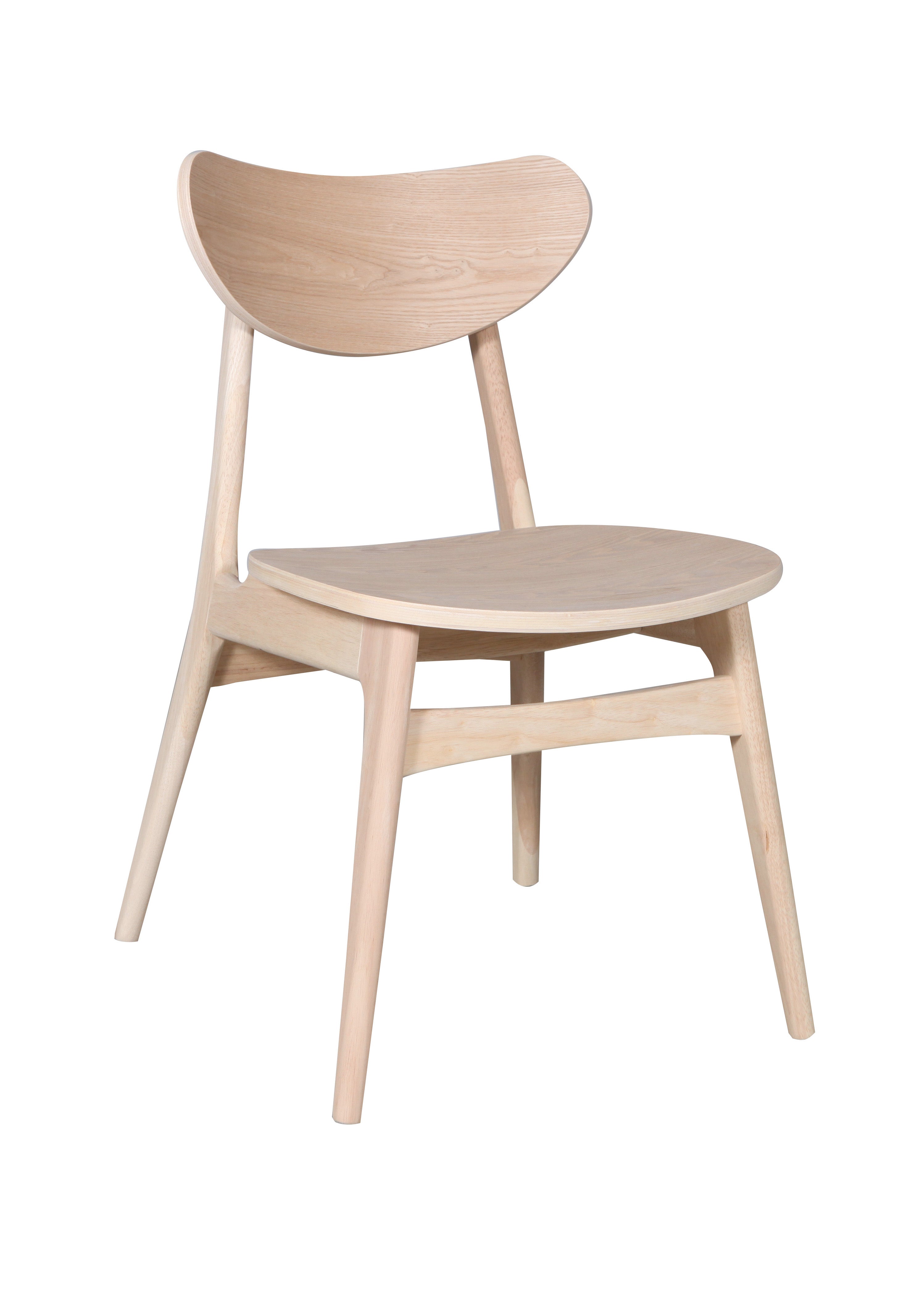 Finland Dining Chair-Raw with Timber Seat