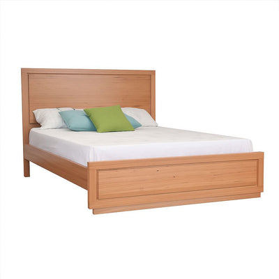 Monti Queen Bed-Natural